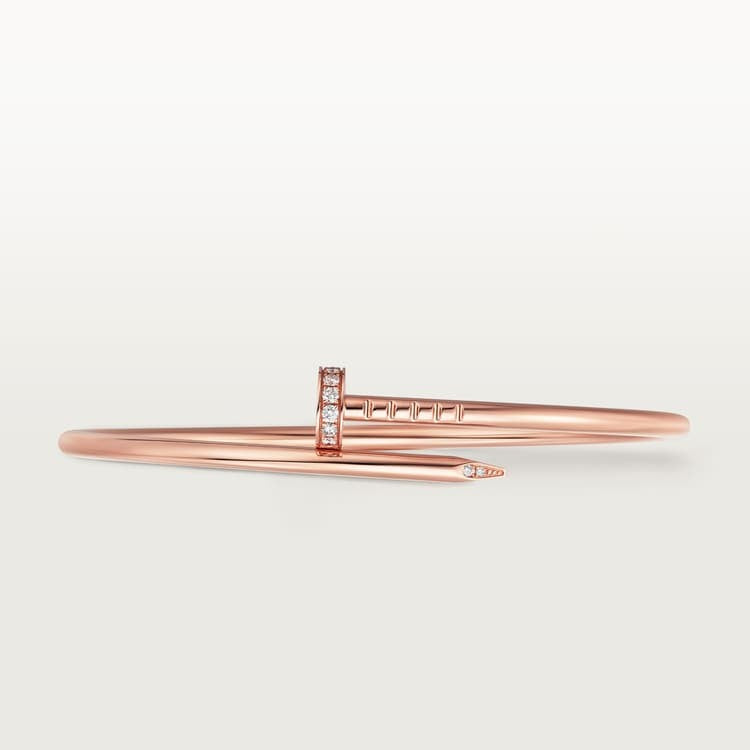 BRACELET CARTIER JUSTE UN CLOU PETIT MODÉLE DIAMANTS ROSE GOLD