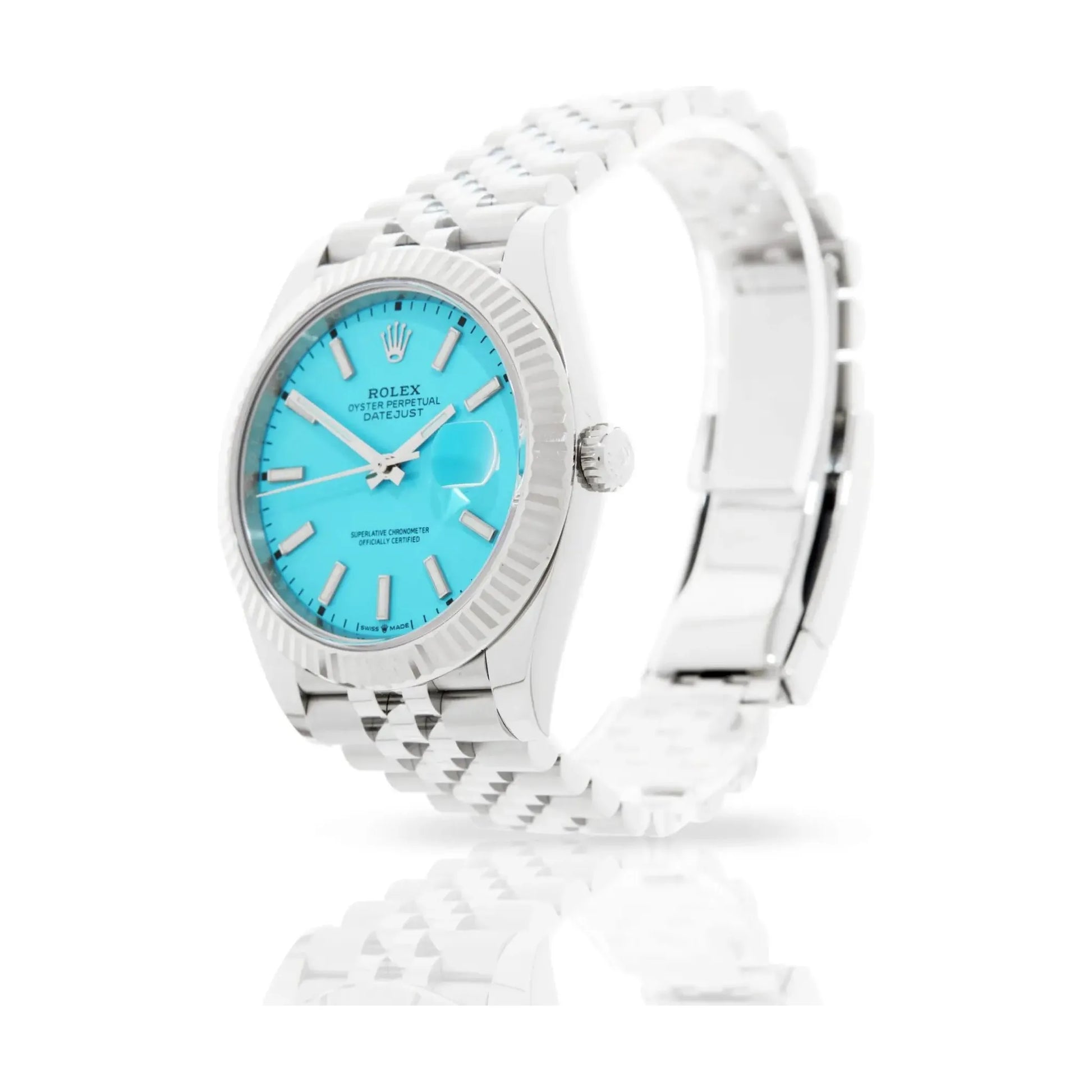Montre Rolex - Datejust Tiffany Blue - Manore Store