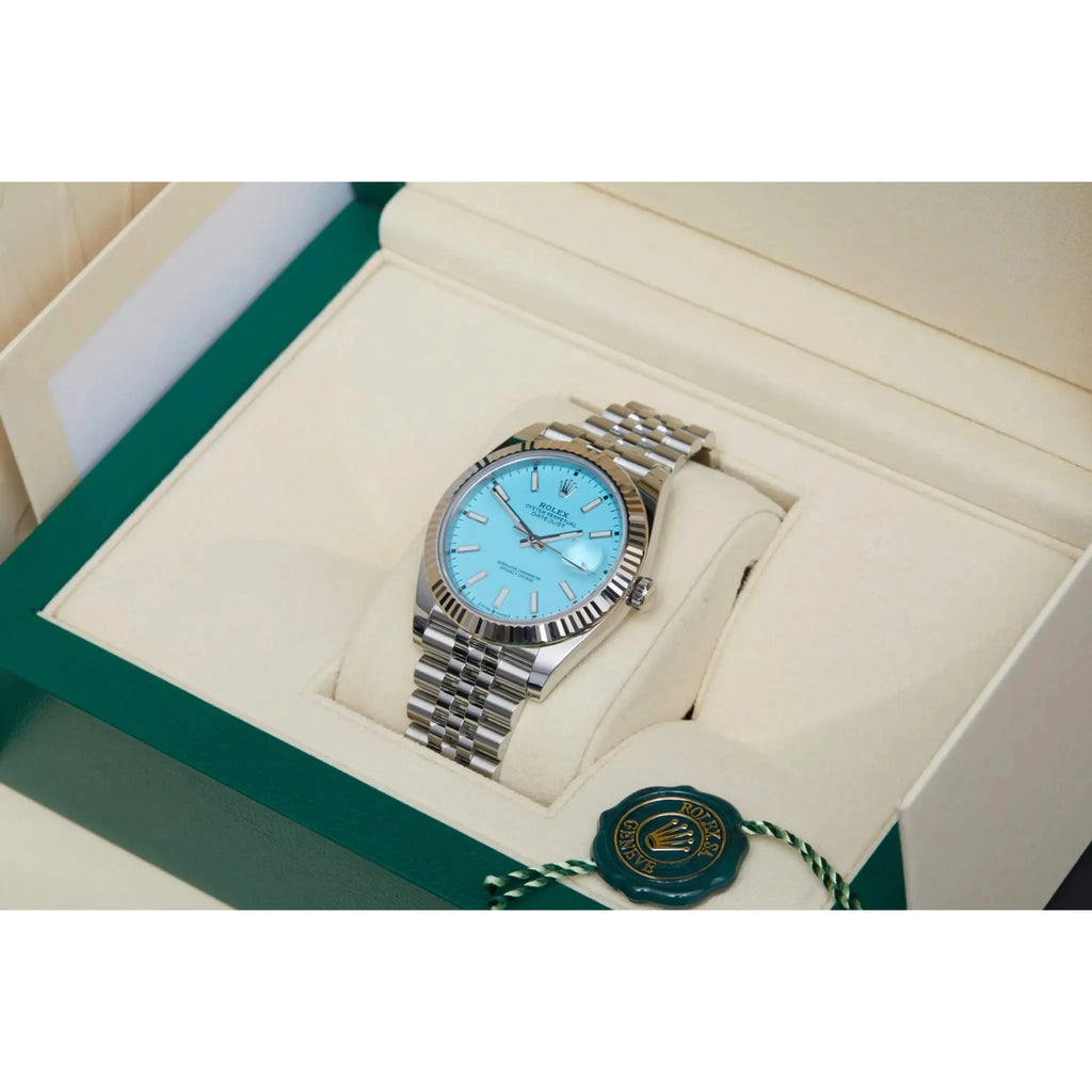 Montre Rolex - Datejust Tiffany Blue - Manore Store