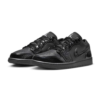 Air Jordan 1 Low "Black Croc" - Manore Store