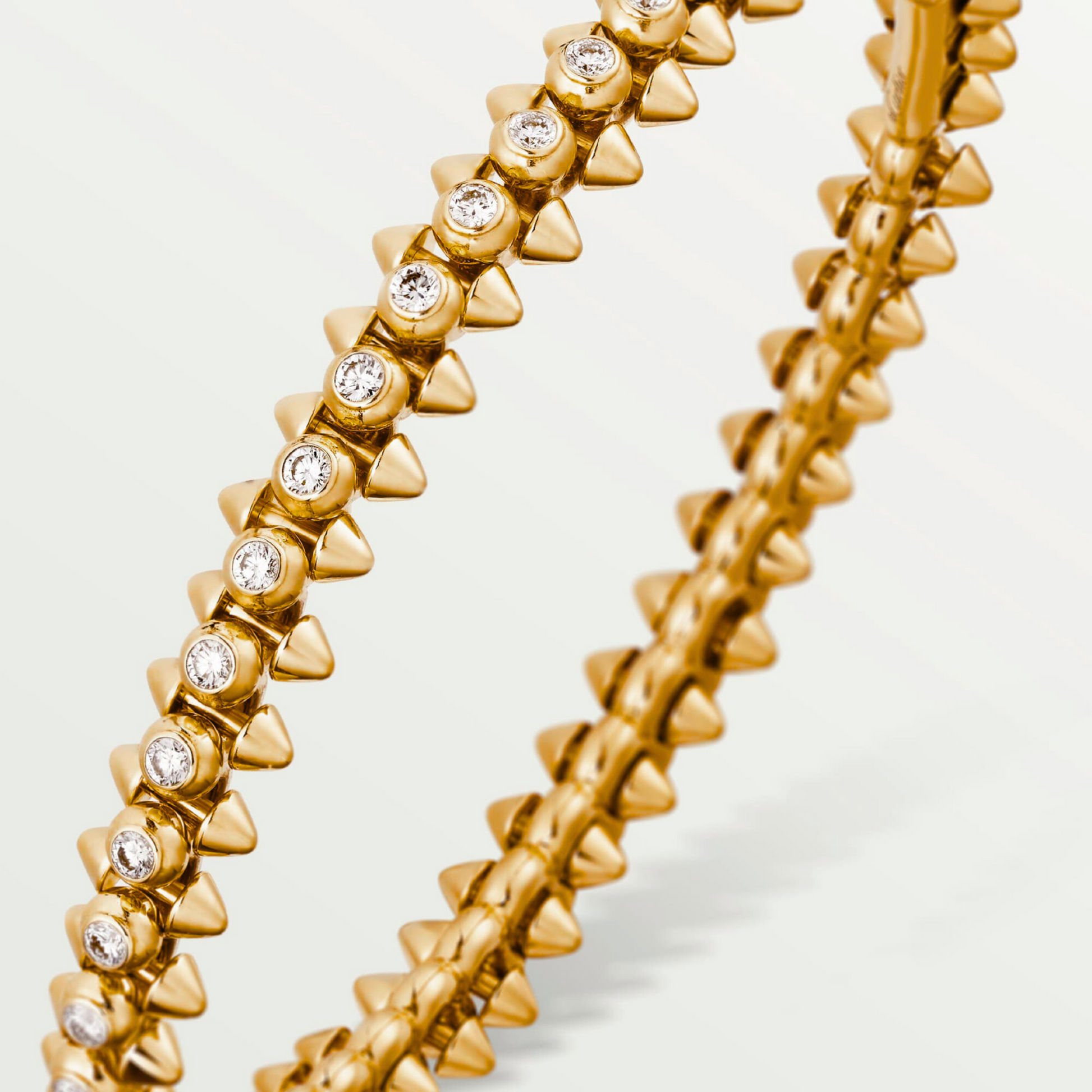 BRACELET CARTIER CLASH DIAMONDS GOLD