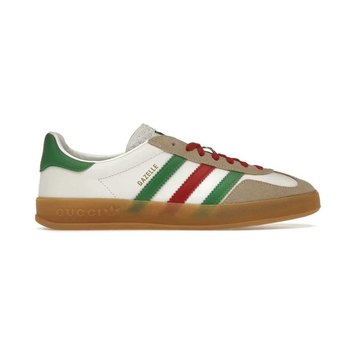 ADIDAS GAZELLE X GUCCI WHITE GREEN RED - Manore Store