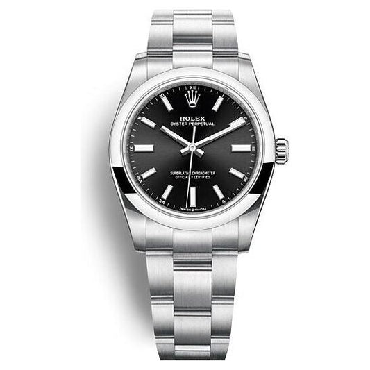 Montre Rolex - Oyster Perpetual Noir - 34mm - Manore Store