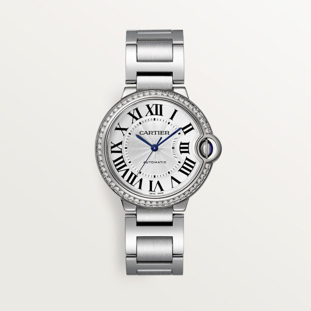 Montre Cartier - Ballon Bleu "Sertie Argenté" - Manore Store