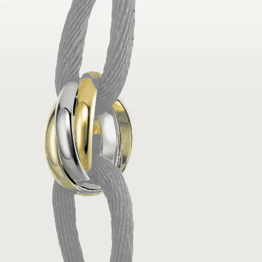 BRACELET CARTIER TRINITY CORDON GRIS