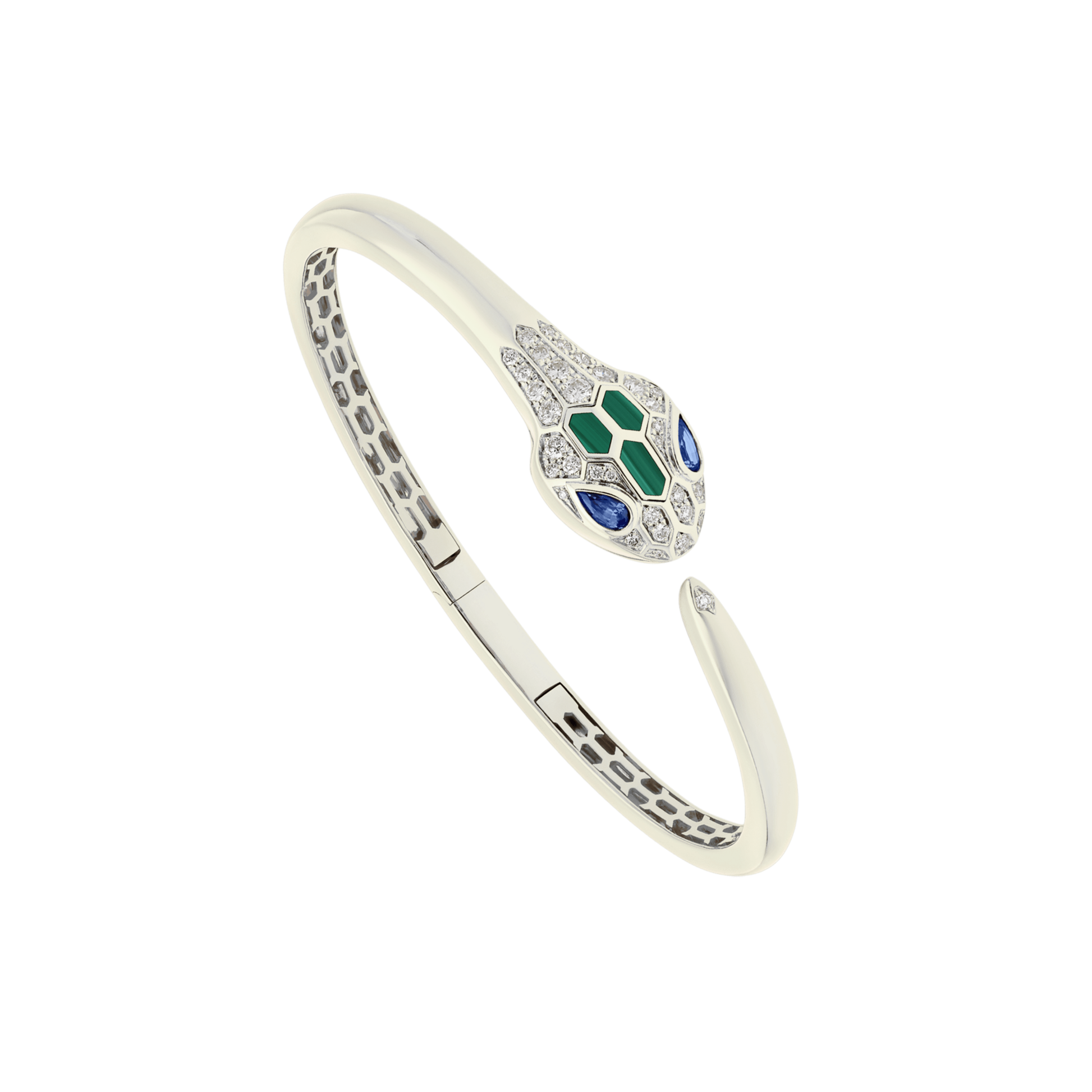 BRACELET BVLGARI SERPENTI SEDUTTORI VIPER WHITE GOLD