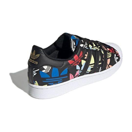 Adidas Superstar - Allover Trefoil Black Multi - Manore Store
