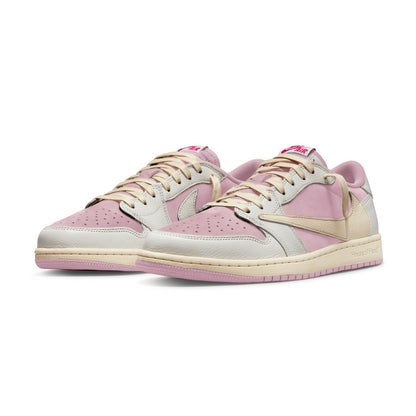 Air Jordan 1 Low X Travis Scott "Pink/White"