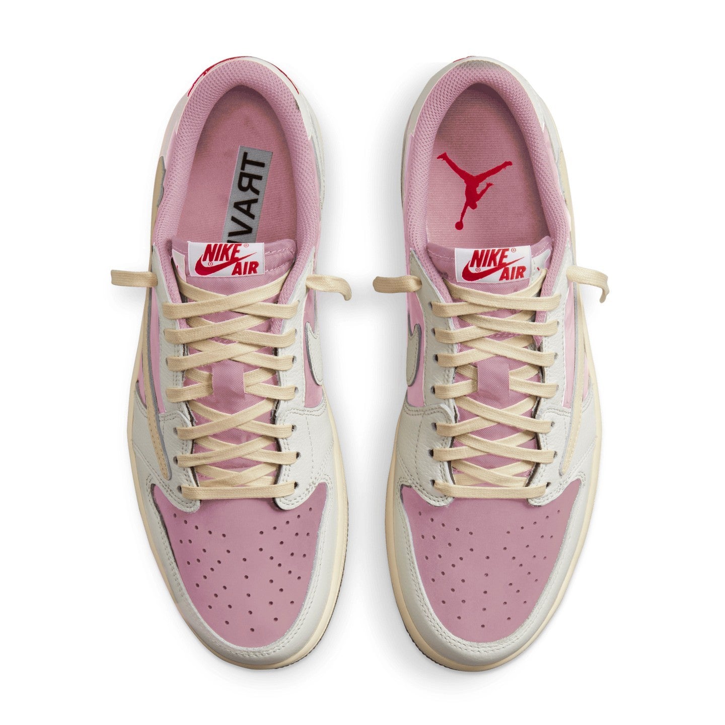 Air Jordan 1 Low X Travis Scott "Pink/White"