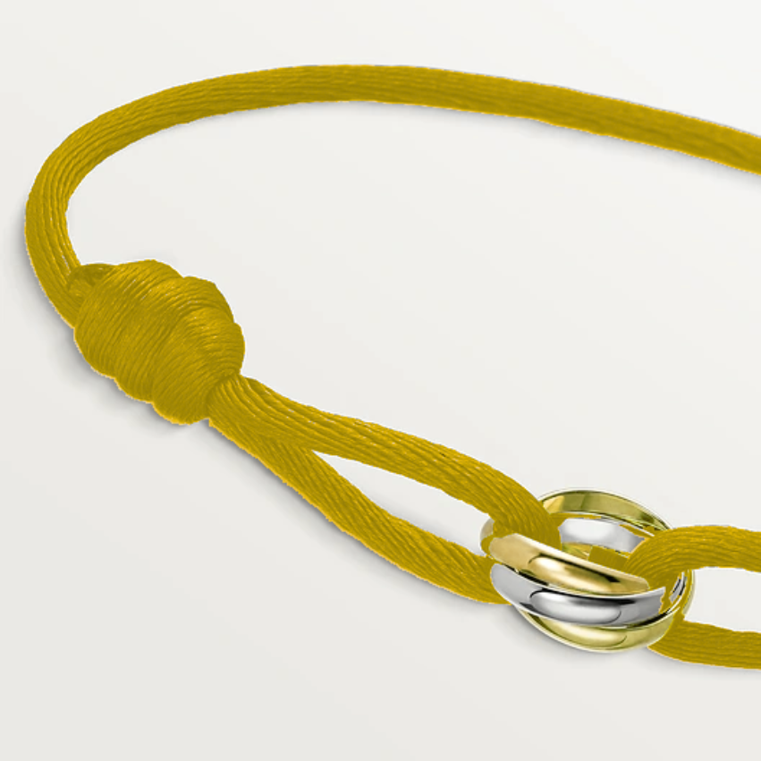BRACELET CARTIER TRINITY CORDON DORÉ