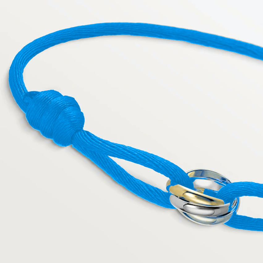 BRACELET CARTIER TRINITY CORDON BLEU CIEL