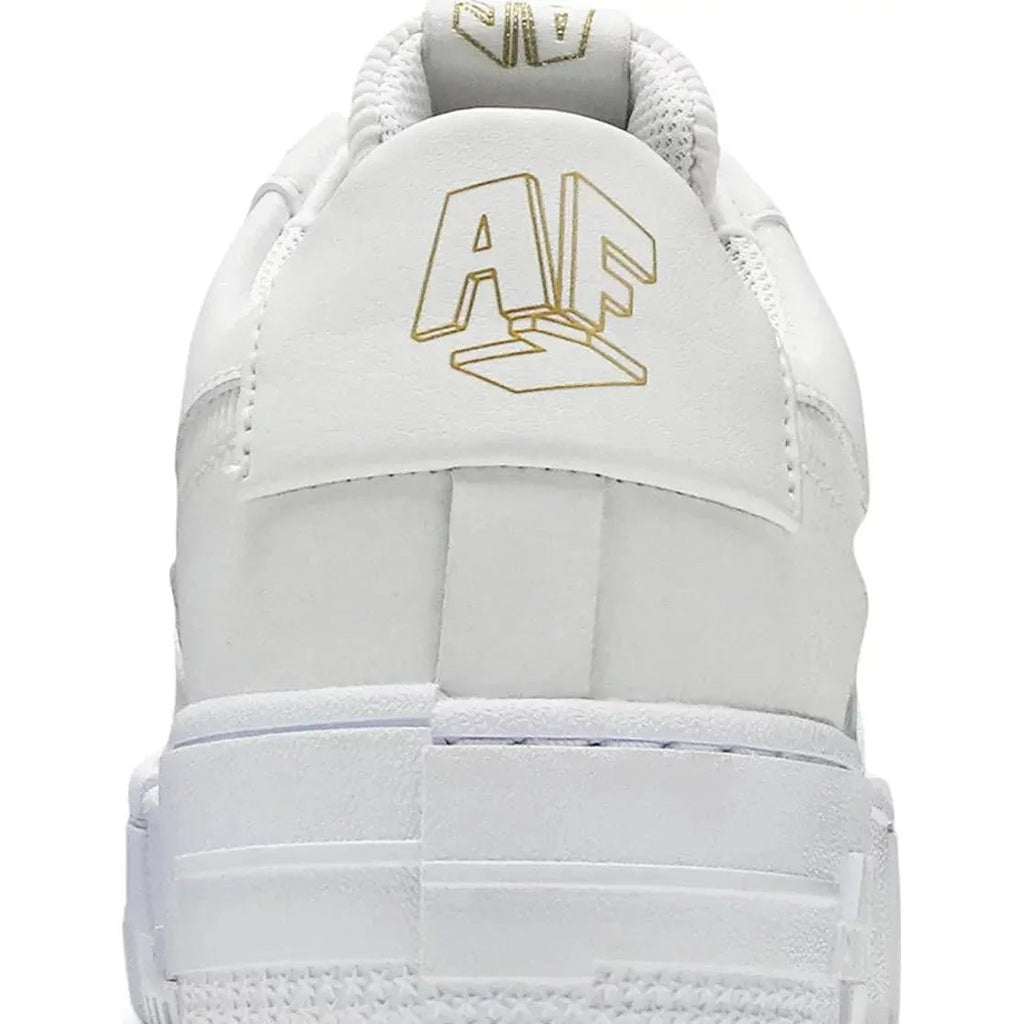 Air Force 1 "Pixel Grey Gold Chain" - Manore Store