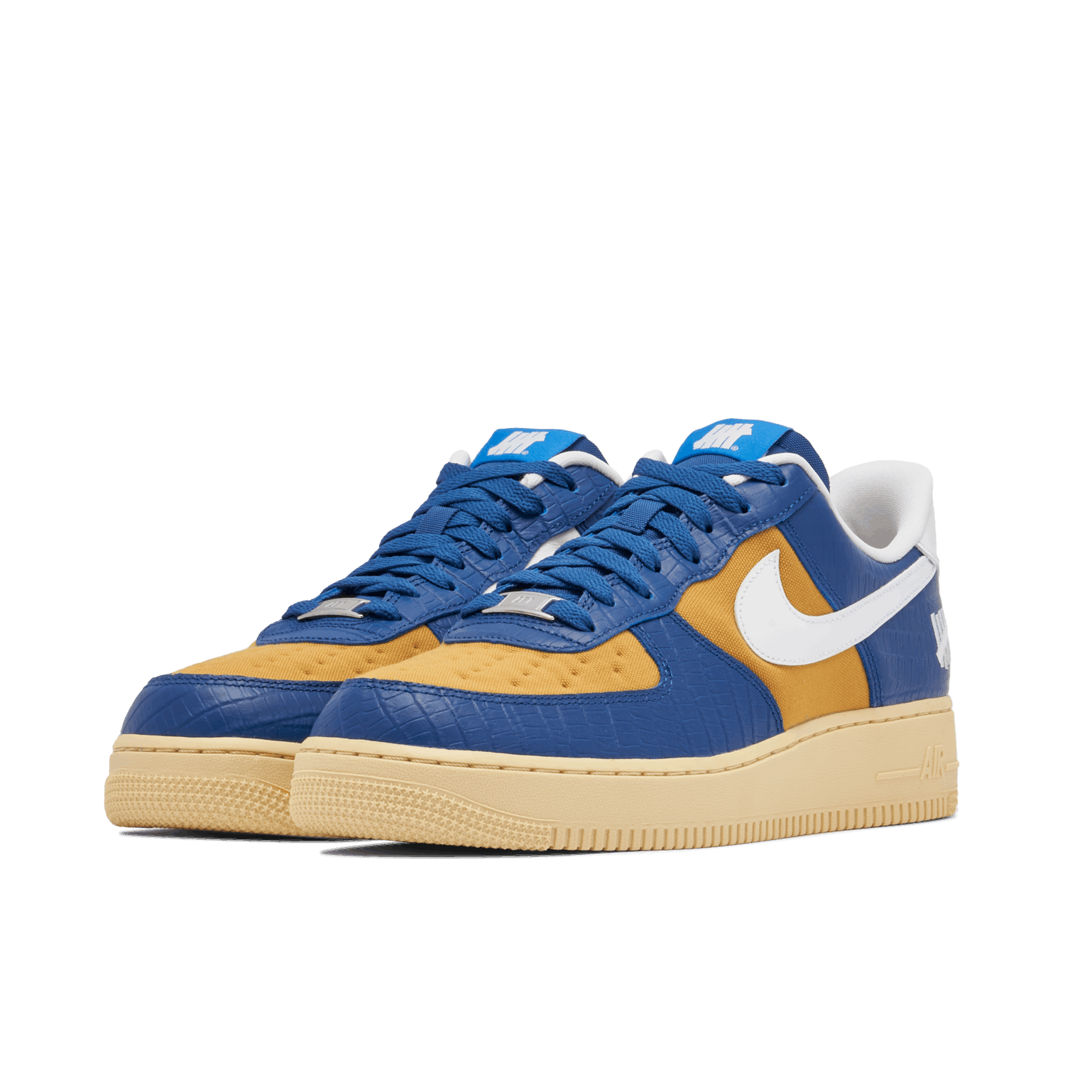 Air Force 1 "Undefeated 5 On It Blue Yellow Croc"