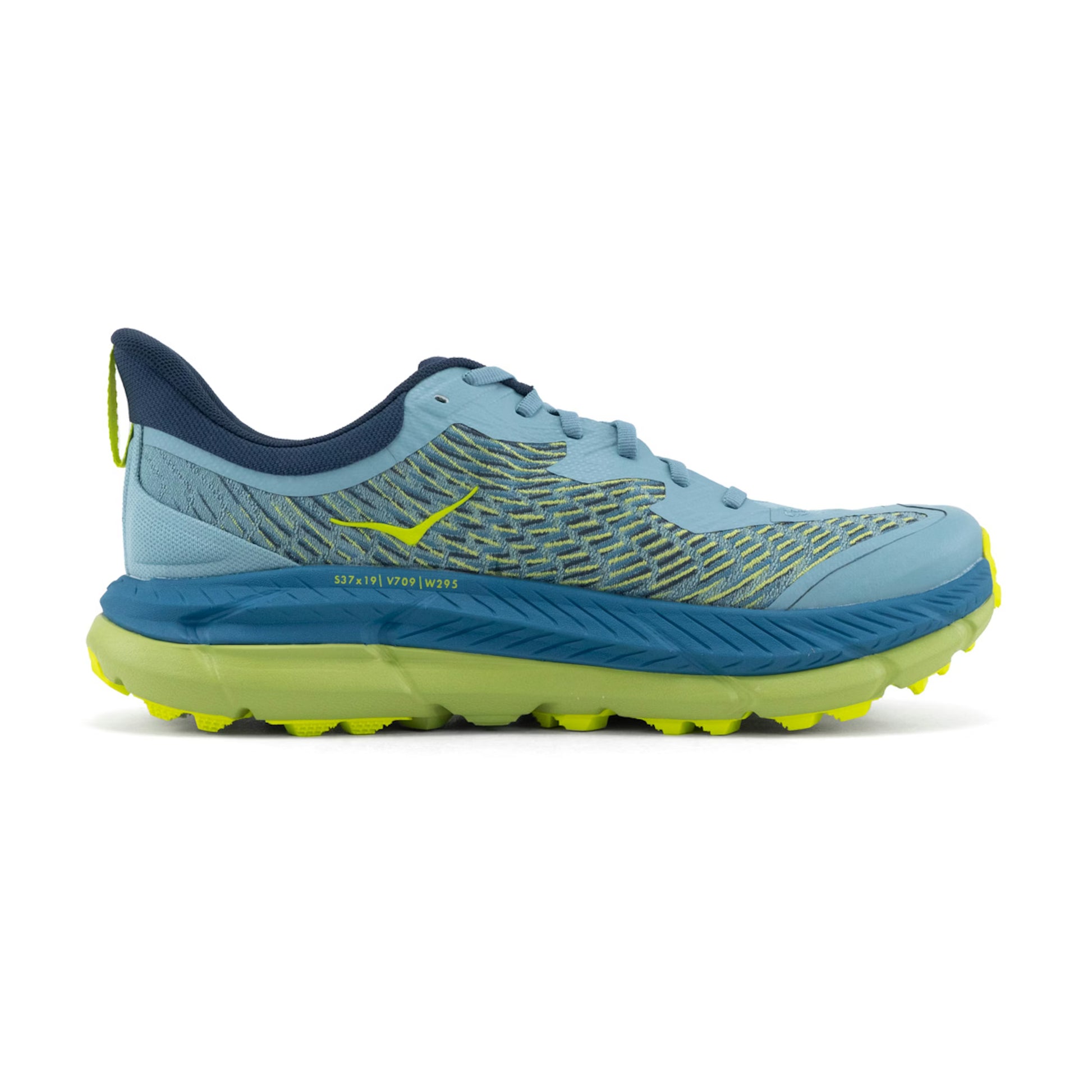Hoka Mafate Speed 4 - STONE BLUE/DARK CITRON