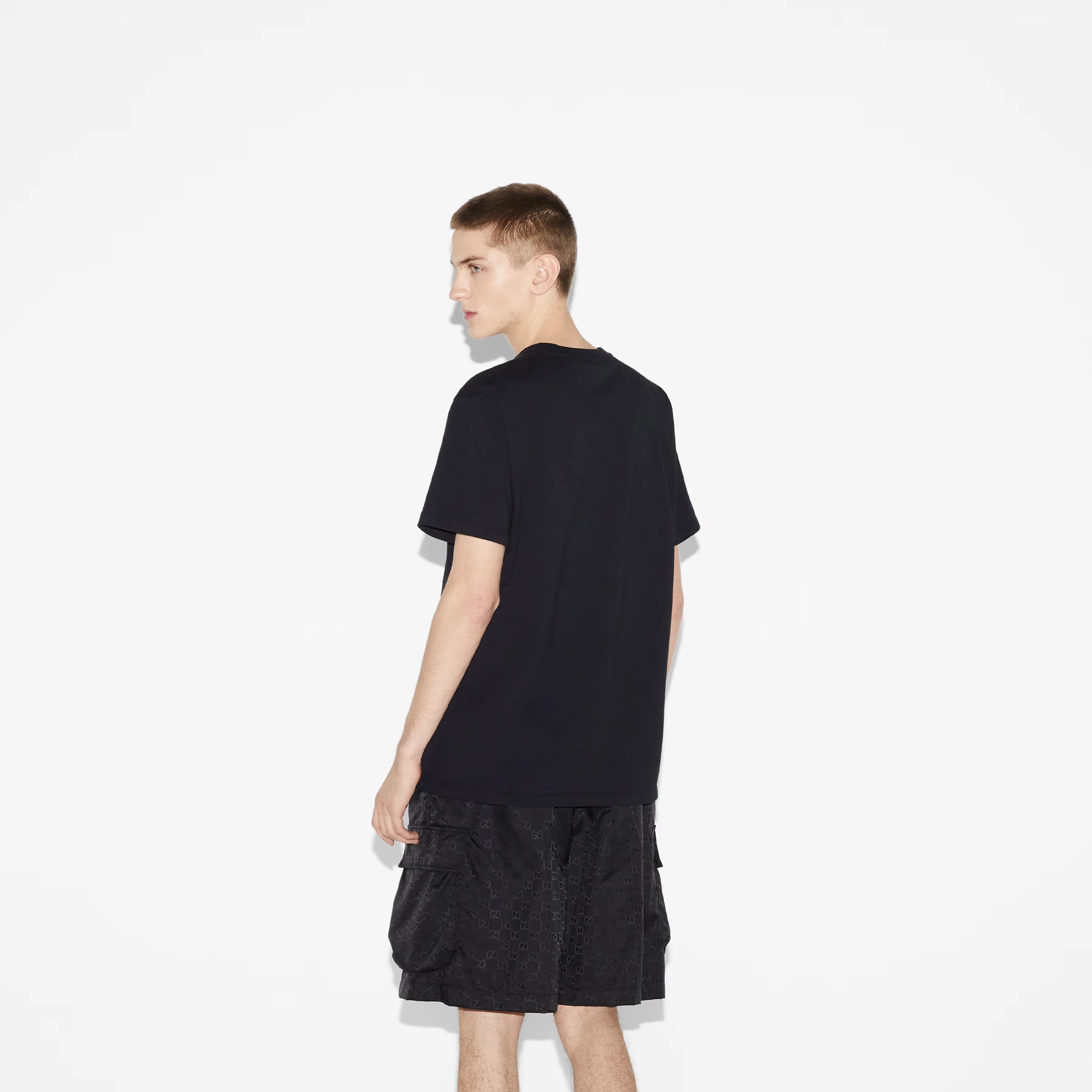 Gucci - T-shirt en jersey - Black - Manore Store