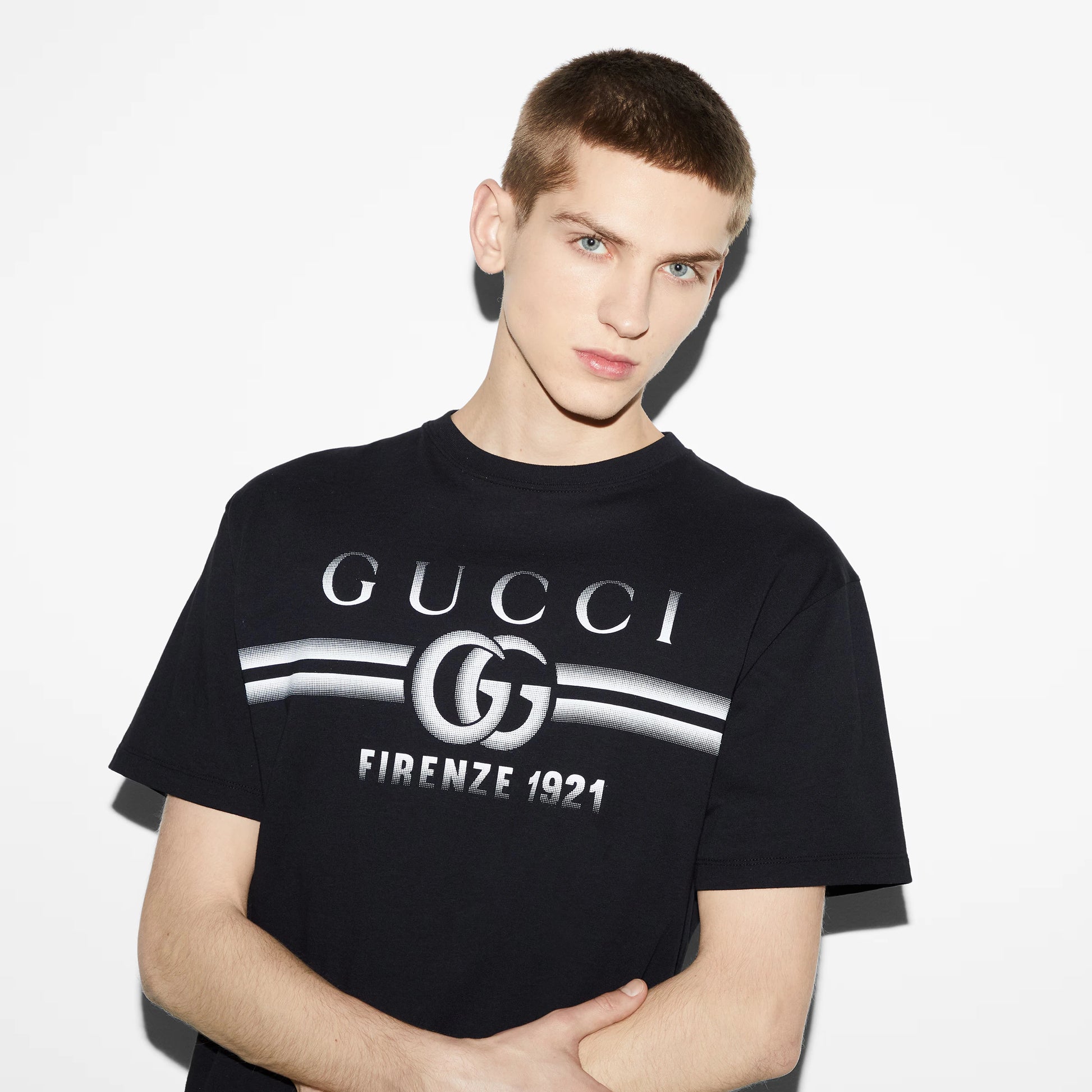 Gucci - T-shirt en jersey - Black - Manore Store