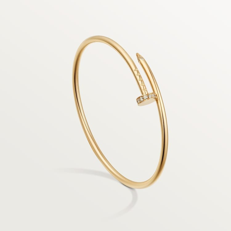 BRACELET CARTIER JUSTE UN CLOU PETIT MODÉLE DIAMANTS GOLD