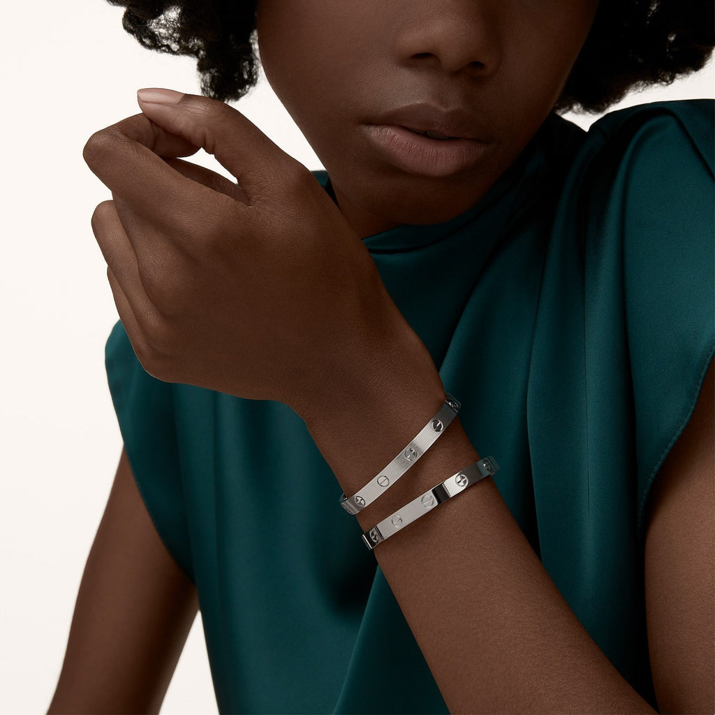 BRACELET CARTIER LOVE WHITE GOLD