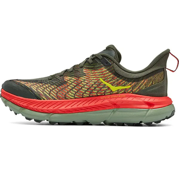 Hoka Mafate Speed 4 - THYME/FIESTA