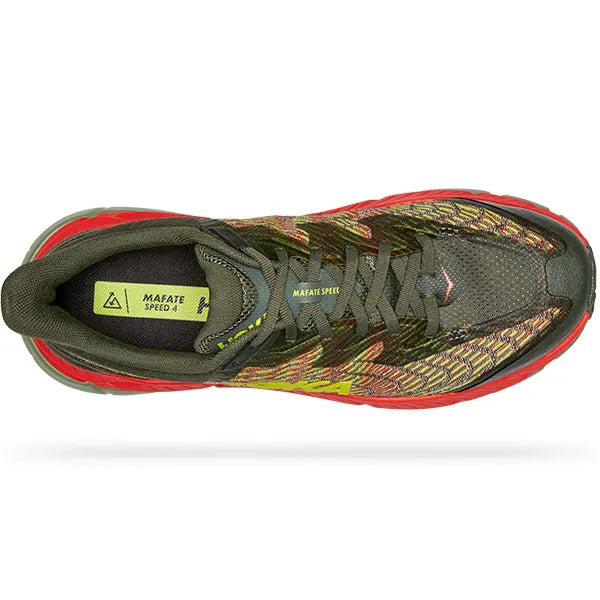Hoka Mafate Speed 4 - THYME/FIESTA