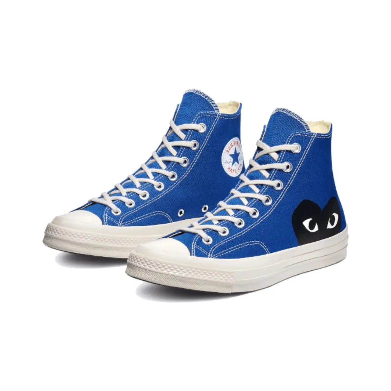 Chuck Taylor All-Star 70s Hi Comme des Garçons PLAY Blue Quartz