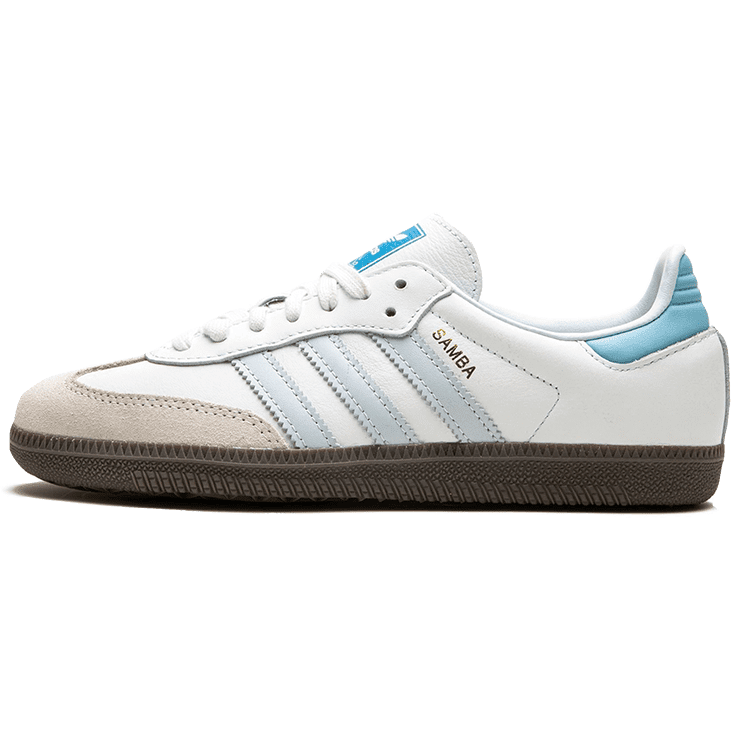 adidas samba og core white halo blue 42