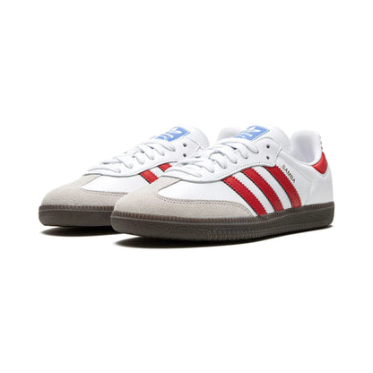 Adidas Samba "White / Better Scarlet"