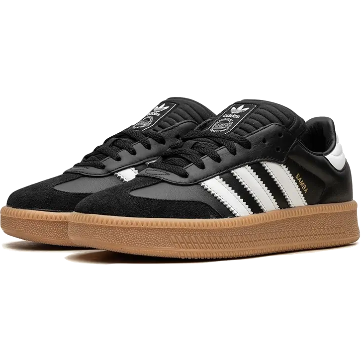 adidas samba xlg black gum3