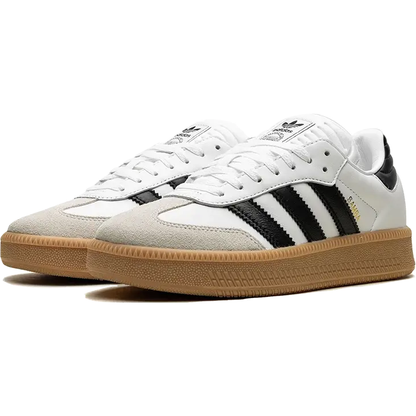 adidas samba xlg white black gum2