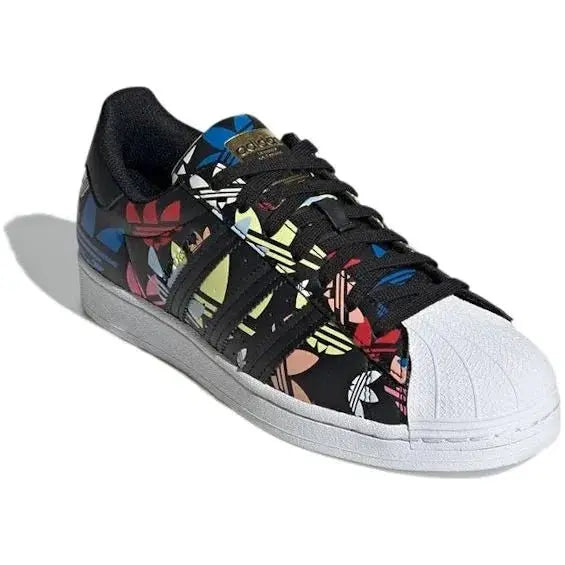 Adidas Superstar - "Allover Trefoil Black Multi" - Manore Store