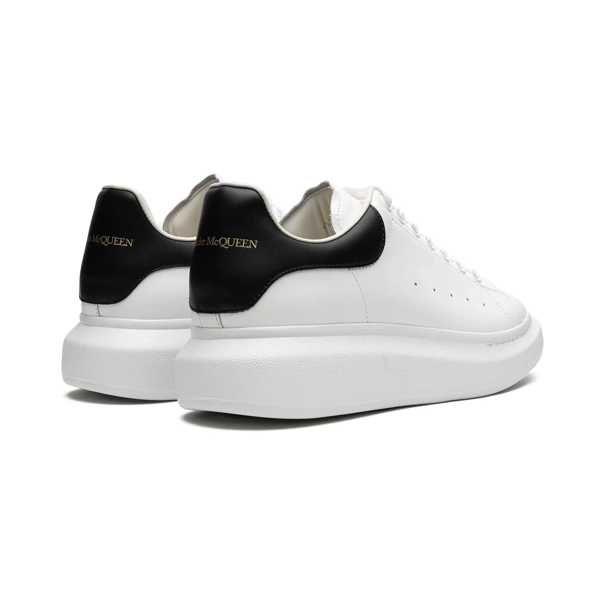 Alexander McQueen Black Skate Leather Sneakers