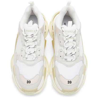 Balen*ciaga Triple S White