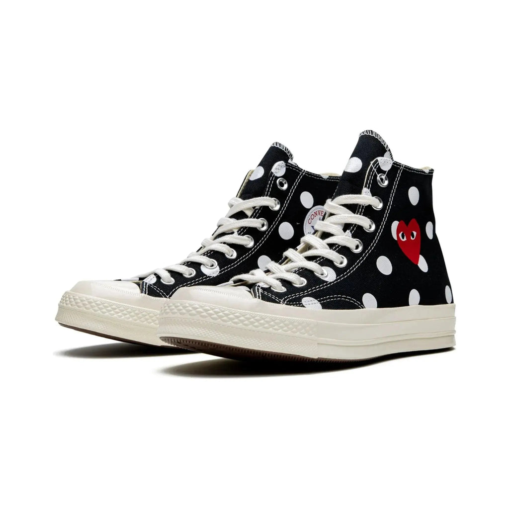 Converse Chuck 70 Hi “Comme Des Garçons / Polka Dot Black" - Manore Store