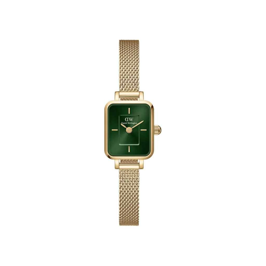 Montre Daniel Wellington - Quadro Mini Evergold Emerald - Gold - Manore Store
