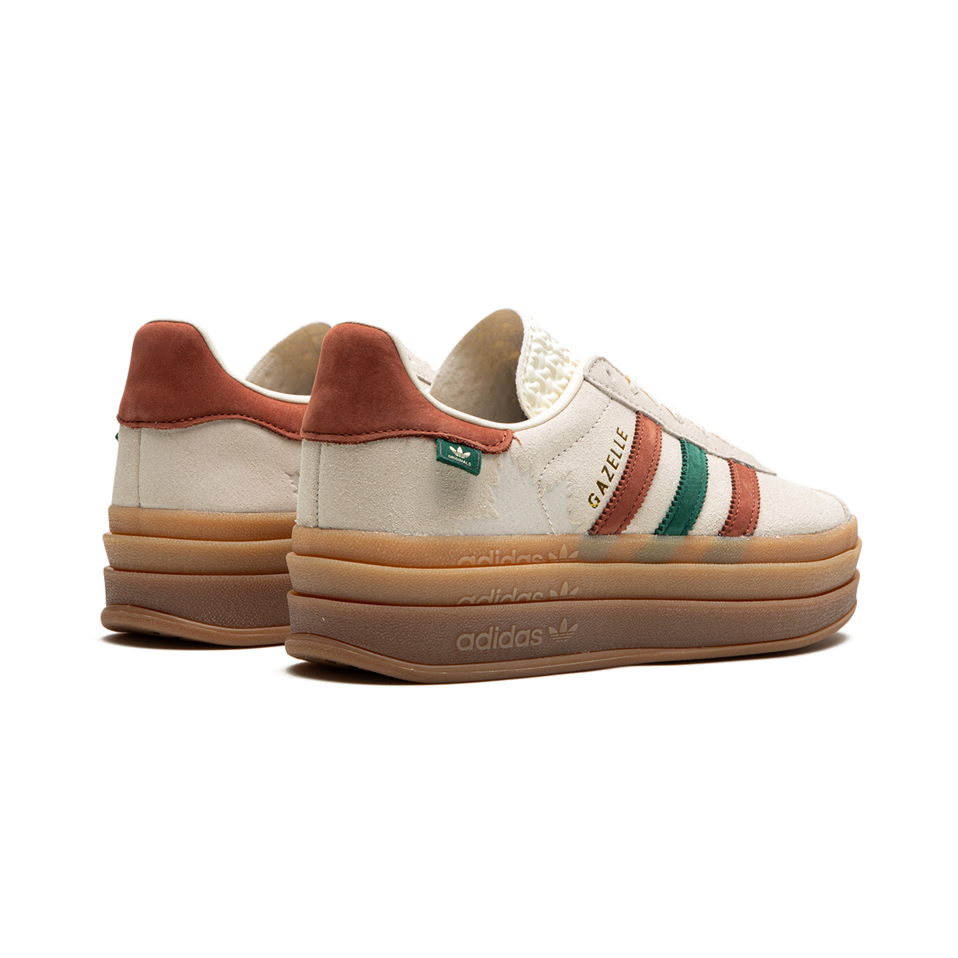 Adidas Gazelle BOLD "Cream White / Wild Sepia" - Manore Store