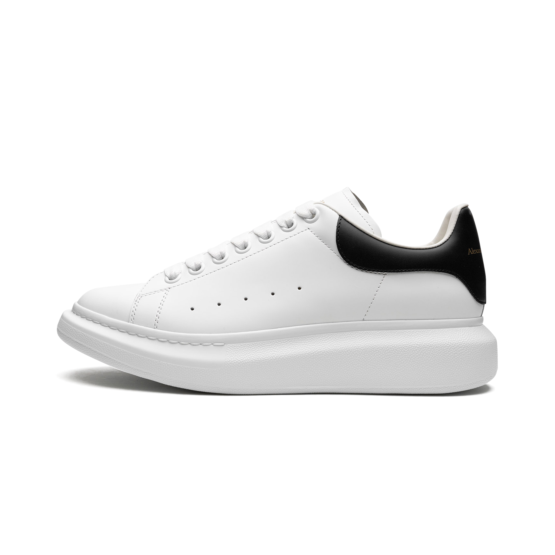 Alexander McQueen "White/Black" - Cuir