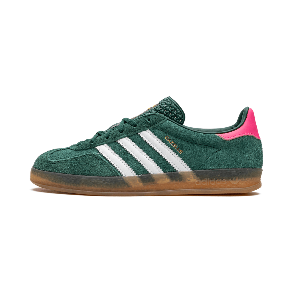 Adidas Gazelle Indoor "Collegiate Green / Lucid Pink" - Manore Store