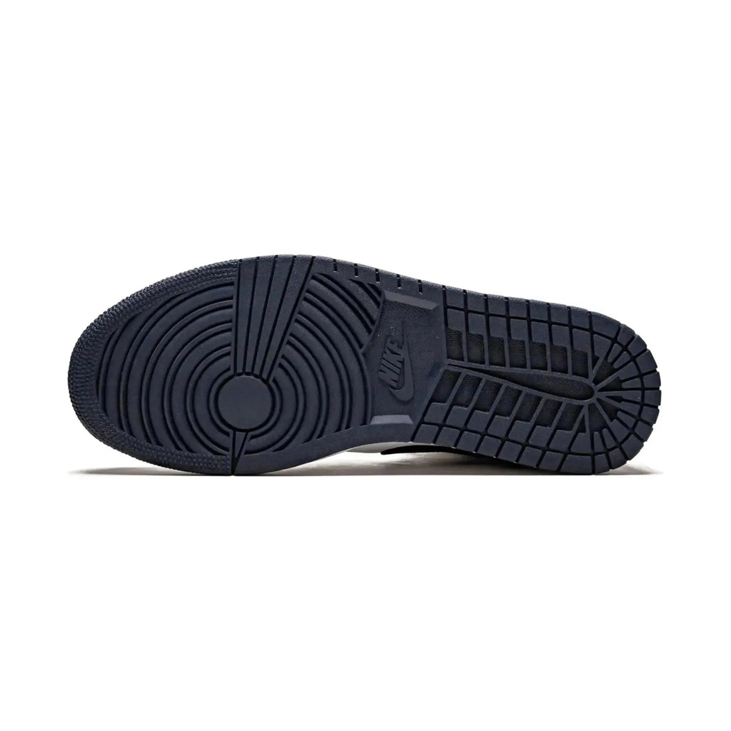 Air Jordan 1 Mid "White Metallic Gold Obsidian" - Manore Store