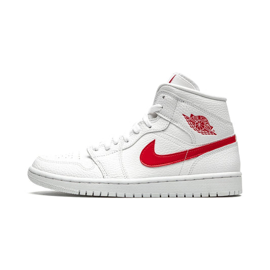 Air Jordan 1 Mid "White University Red" - Manore Store