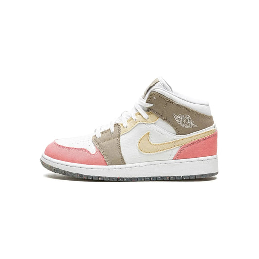 Air Jordan 1 Mid "Pastel Vivid Green Grind" - Manore Store