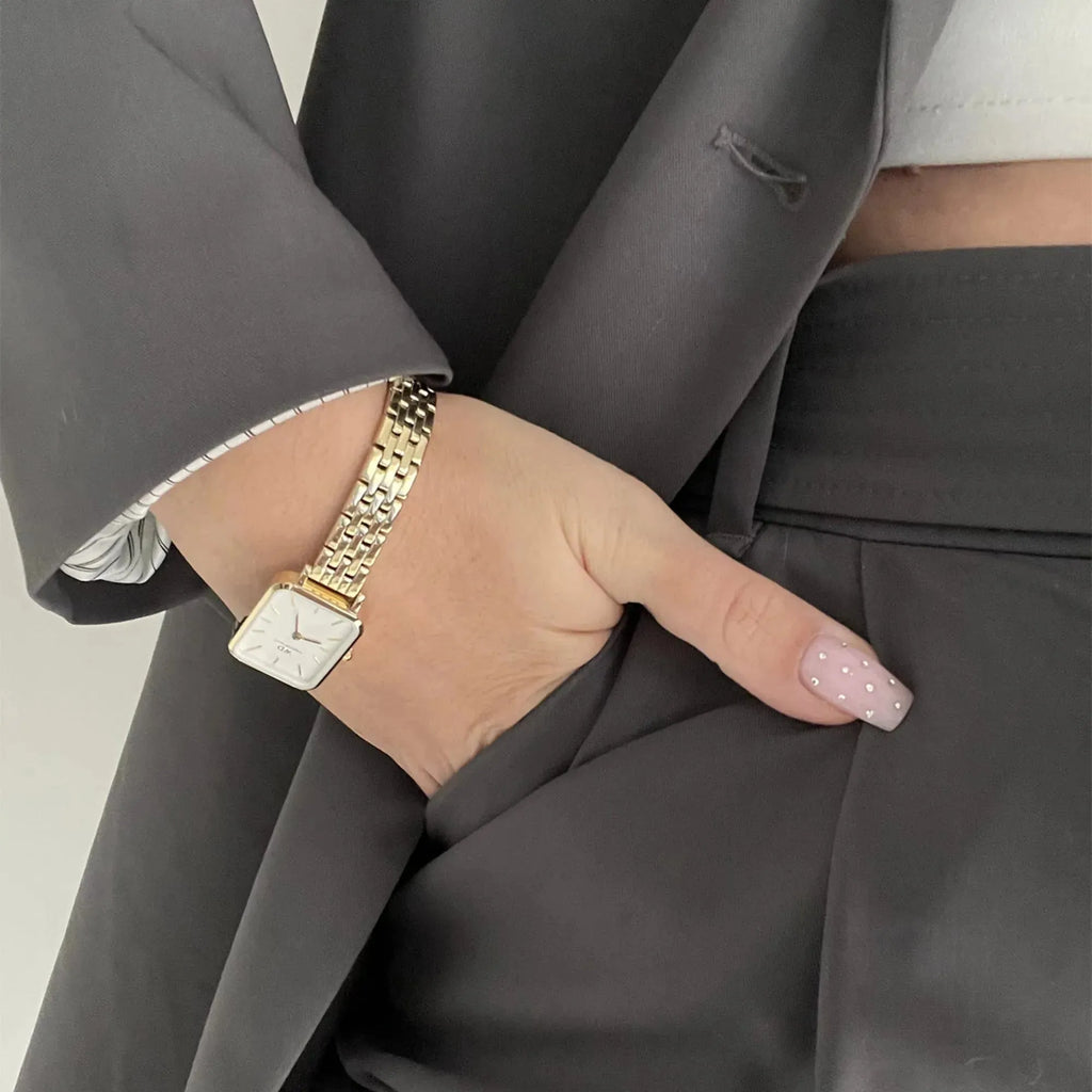 Montre Daniel Wellington - Quadro 5-Link Evergold - Manore Store