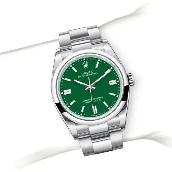 Montre Rolex - Oyster Perpetual Vert - 36mm - Manore Store