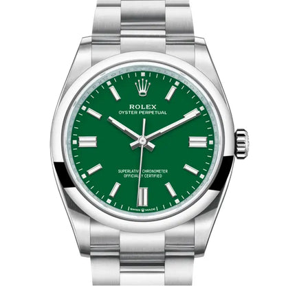 Montre Rolex - Oyster Perpetual Vert - 36mm - Manore Store