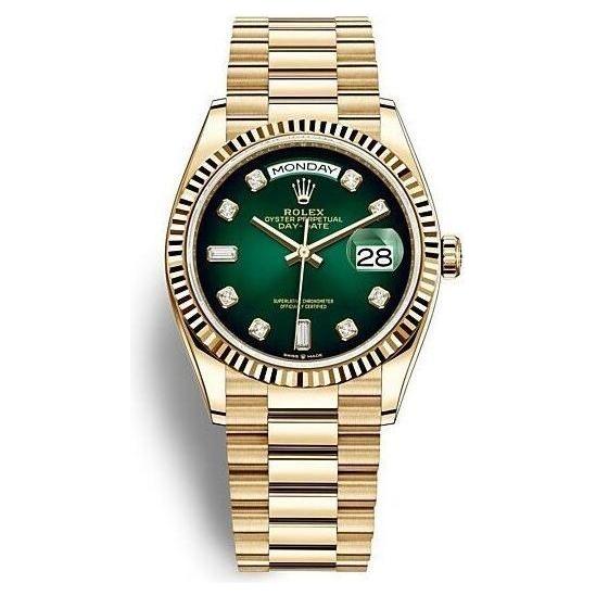 Montre Rolex - Day Date "Jaune/Vert" - Manore Store
