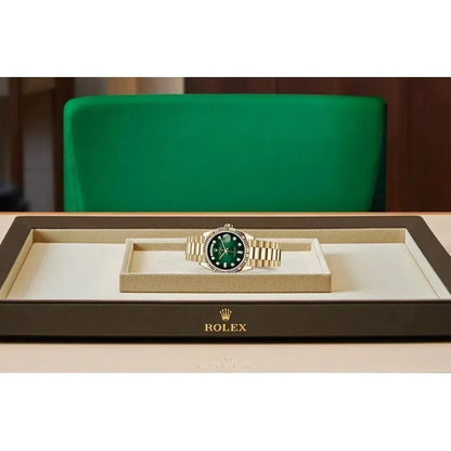 Montre Rolex - Day Date "Jaune/Vert" - Manore Store