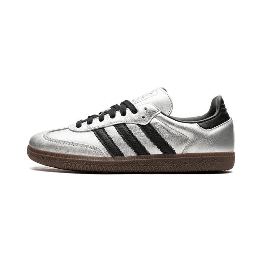 Adidas Samba "Silver Metallic Black Gum" - Manore Store