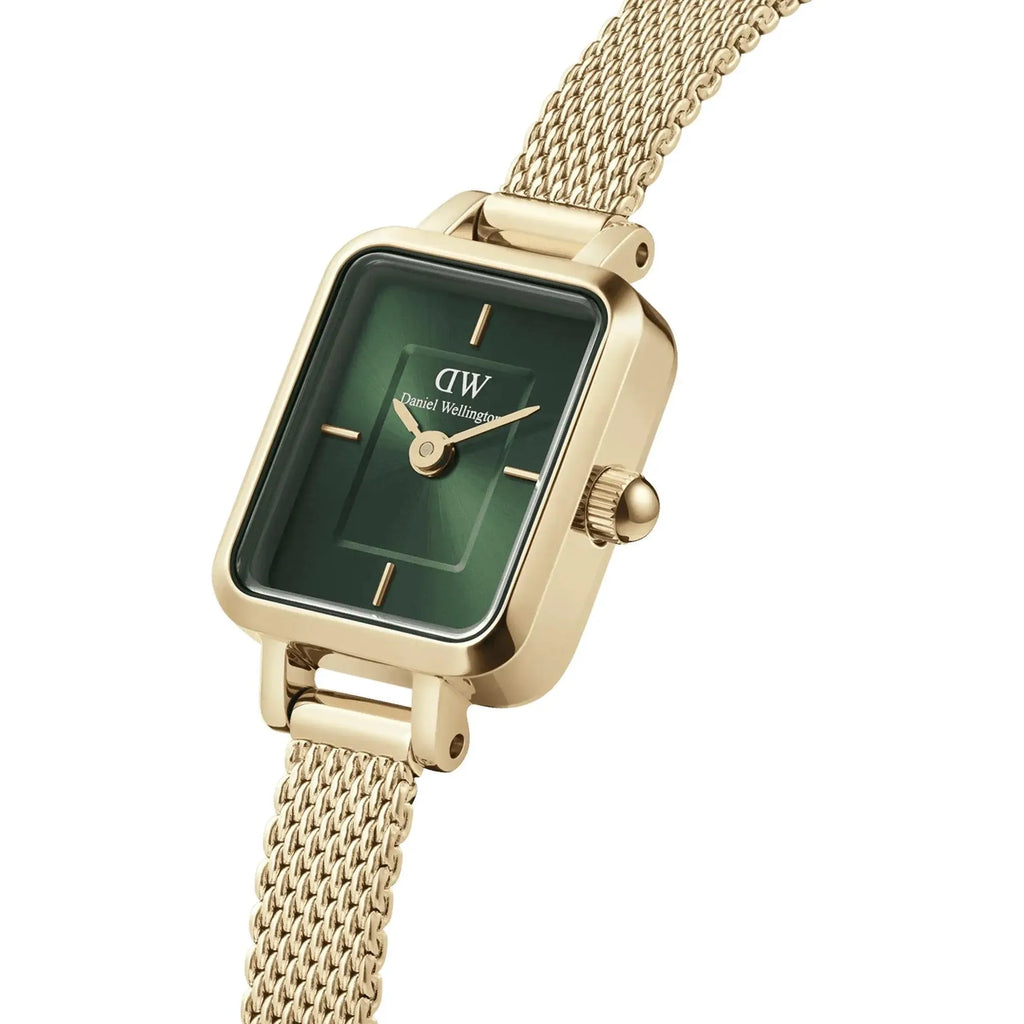 Montre Daniel Wellington - Quadro Mini Evergold Emerald - Gold - Manore Store