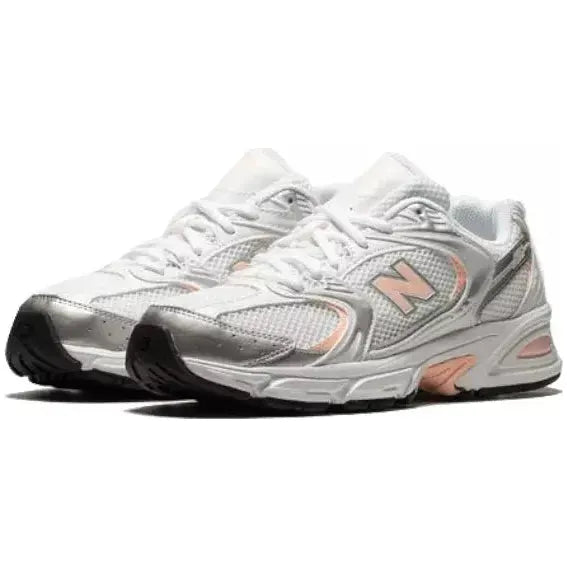 New Balance 530 White Silver Pink