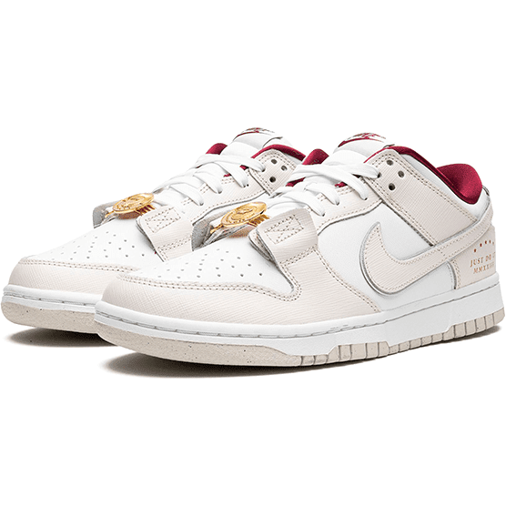 Dunk Low Just Do It White Phantom