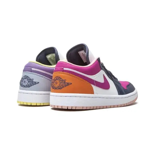 Air Jordan 1 Low "Mismatched Purple / Magenta" - Manore Store